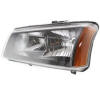 complete Headlight with integrated side lamp