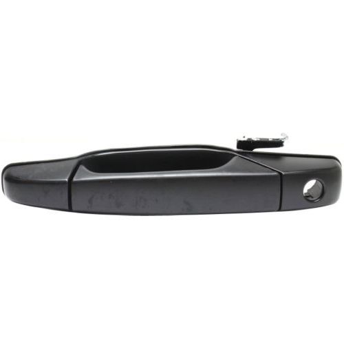 Outside Exterior Outer Door Handle PT Auto Warehouse GM-3373S-FPK Front Left/Right Pair Smooth Black 