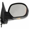 avalanche passengers side view mirror with light