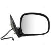 door mounted mirror assembly