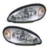 2001 2002 2003 2004 2005 pt cruiser headlights pair set