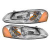 2001 2002 2003 sebring sedan convertible headlights pair set