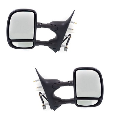 OEM NEW 2003-2014 Ford Econoline Manual LEFT Mirror Dual Glass Driver/'s Side
