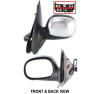 ford crew cab pickup side view door mirror