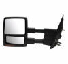 PAIR of towing mirrors 1 left and 1 right mirror head slides on the dual arms