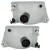 98, 99, 00 Ranger Pickup Truck Headlights Headlamps Pair Set