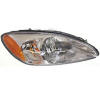 complete taurus front headlamp unit with bright background