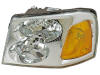 gmc envoy headlight lens cover housing assembly