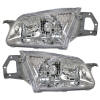 1999 2000 mazda protege replacement headlights pair set