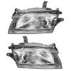 mazda 323 headlight assemblies pair set