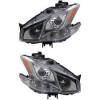 2009-2014 nissan maxima headlight replacements pair set