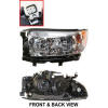 front headlight unit assembly