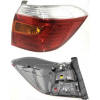  TO2801173 front and back view taillamp lens cover housing