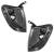 01, 02, 03, 04 Toyota Tacoma Corner Lights With Black Trim
