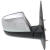 chrome exterior mirror cover