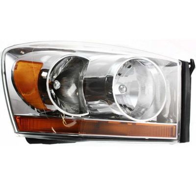 Dodge Pickup Headlight Chrome 06 At Monster Auto Parts