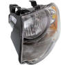 complete new headlight lens cover housing assembly