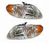 Plymouth Voyager Headlight Assemblies Pair