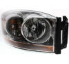 pair - 1 left and 1 right for your dodge truck front headlamp with chrome back ground