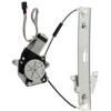 escape power window lift regulator with motor assembly