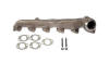 ford truck exhaust header pipe v-10