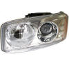 front headlamp lens cover for sierra pickup truck with c3 or denali package