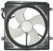 Honda CR-V radiator cooling fan motor assembly