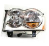 headlight lens cover and housing assembly